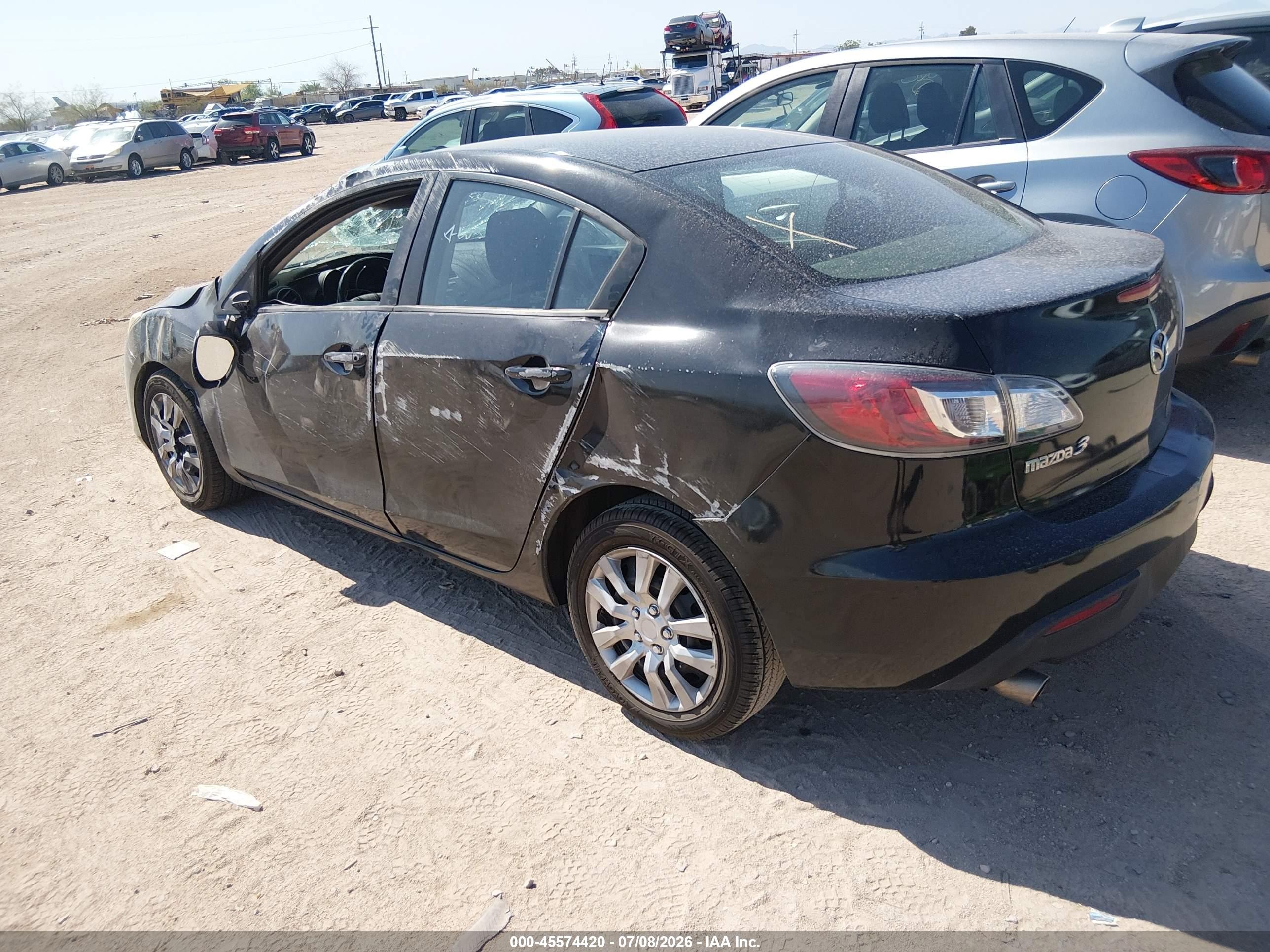 2011 Mazda Mazda3 I Sport Black vin: JM1BL1UG8B1464289