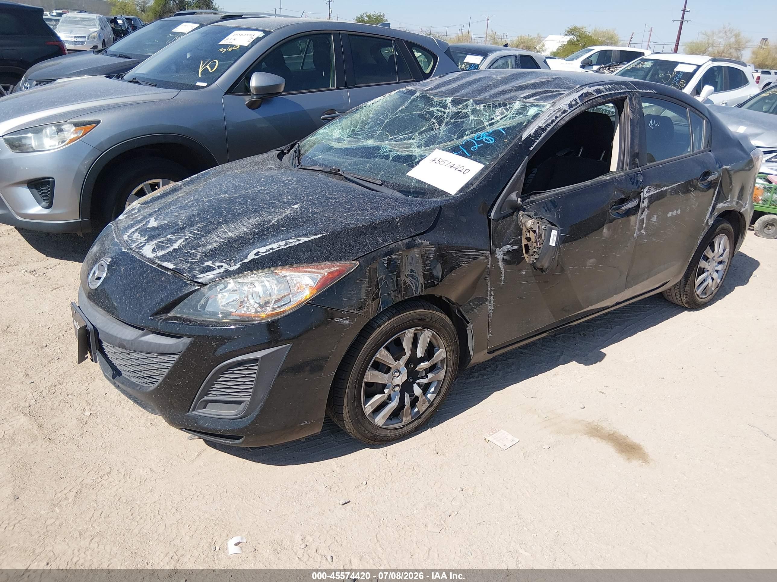 2011 Mazda Mazda3 I Sport Black vin: JM1BL1UG8B1464289