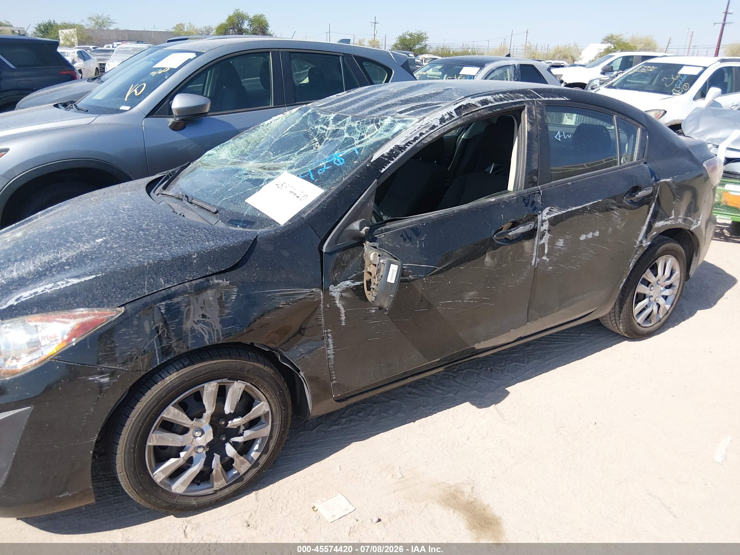 2011 Mazda Mazda3 I Sport Black vin: JM1BL1UG8B1464289