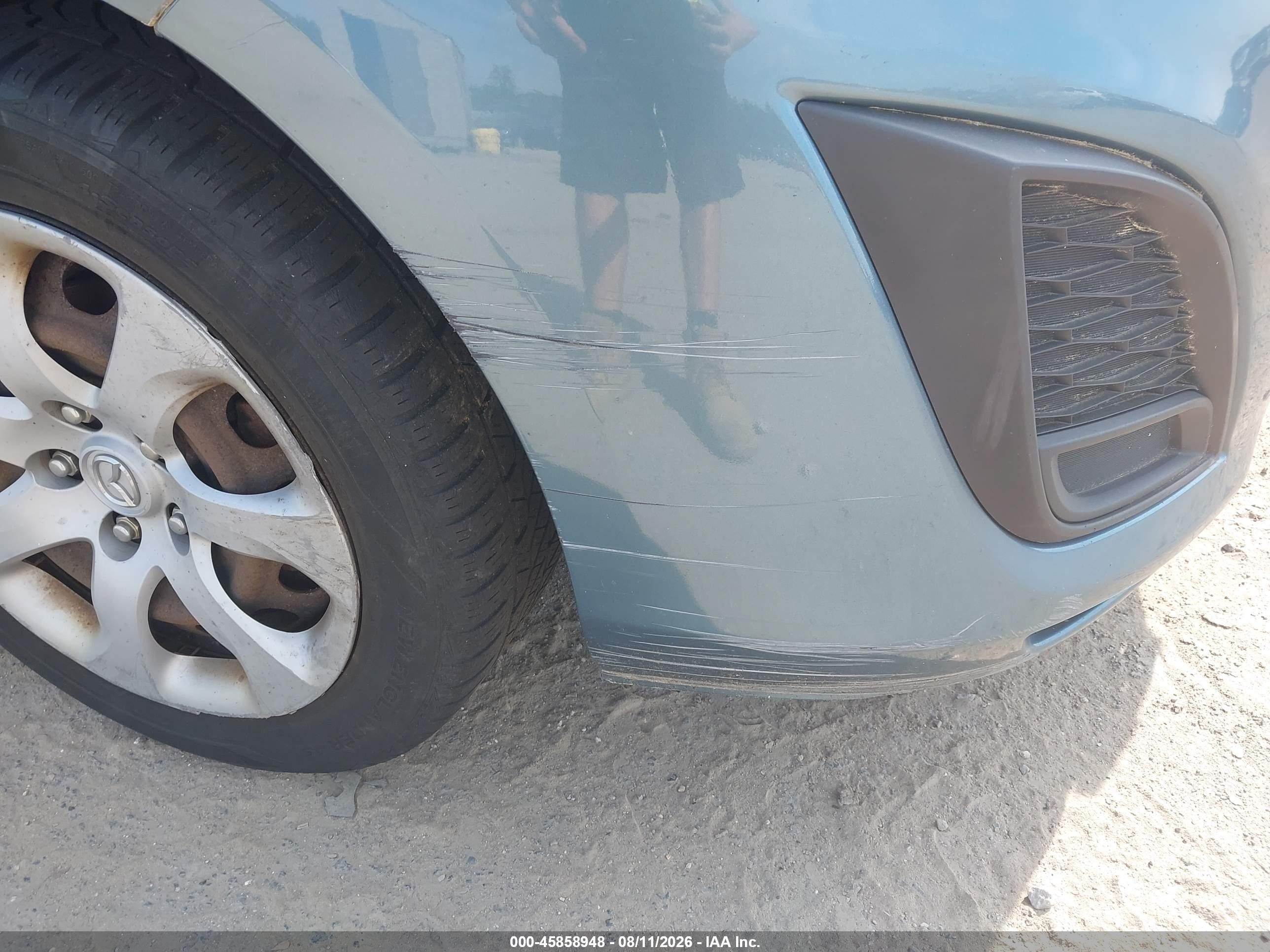 2011 Mazda Mazda3 I Sport Blue vin: JM1BL1UG9B1442348