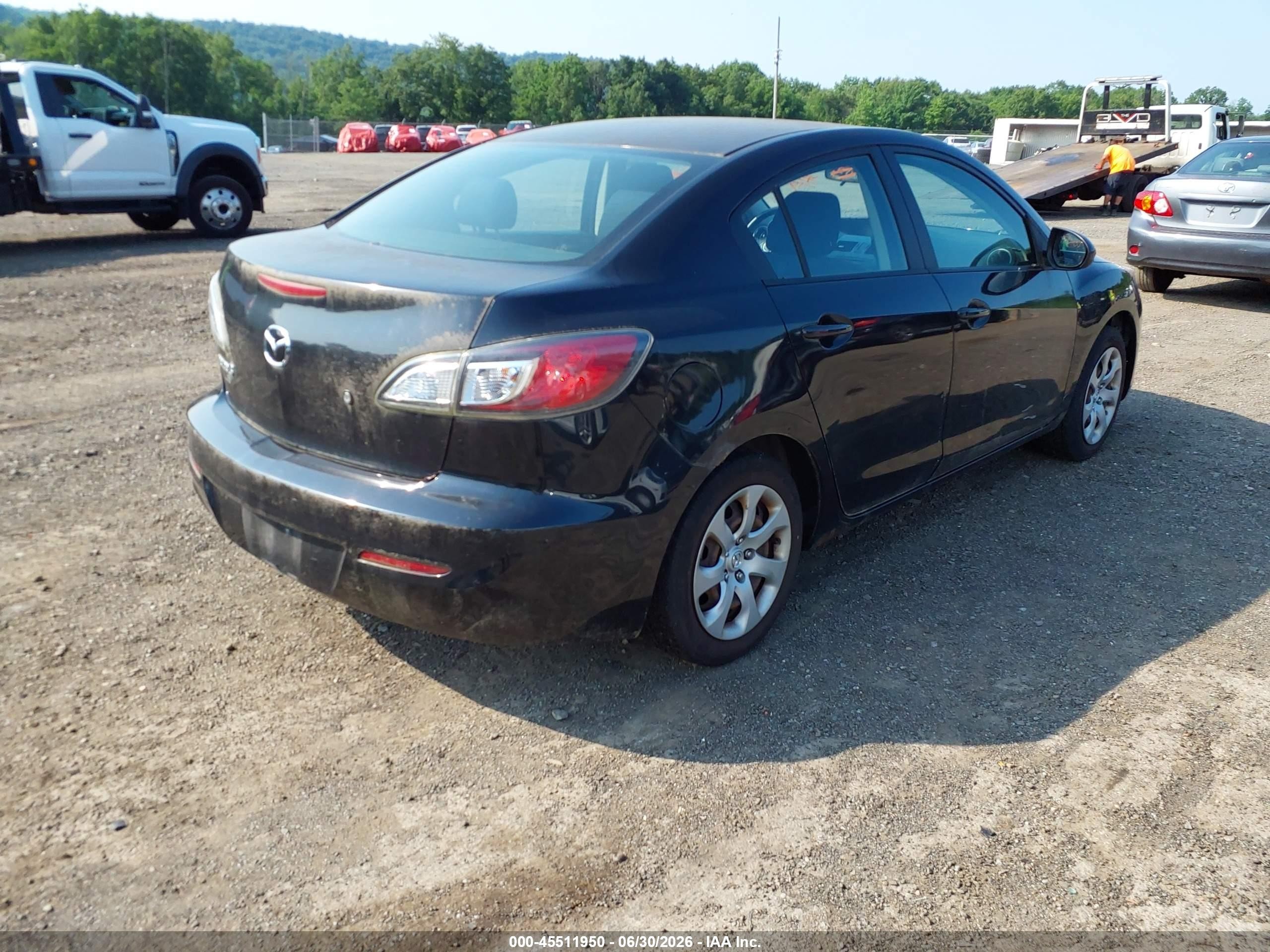 2012 Mazda Mazda3 I Sport Black vin: JM1BL1UG9C1508558