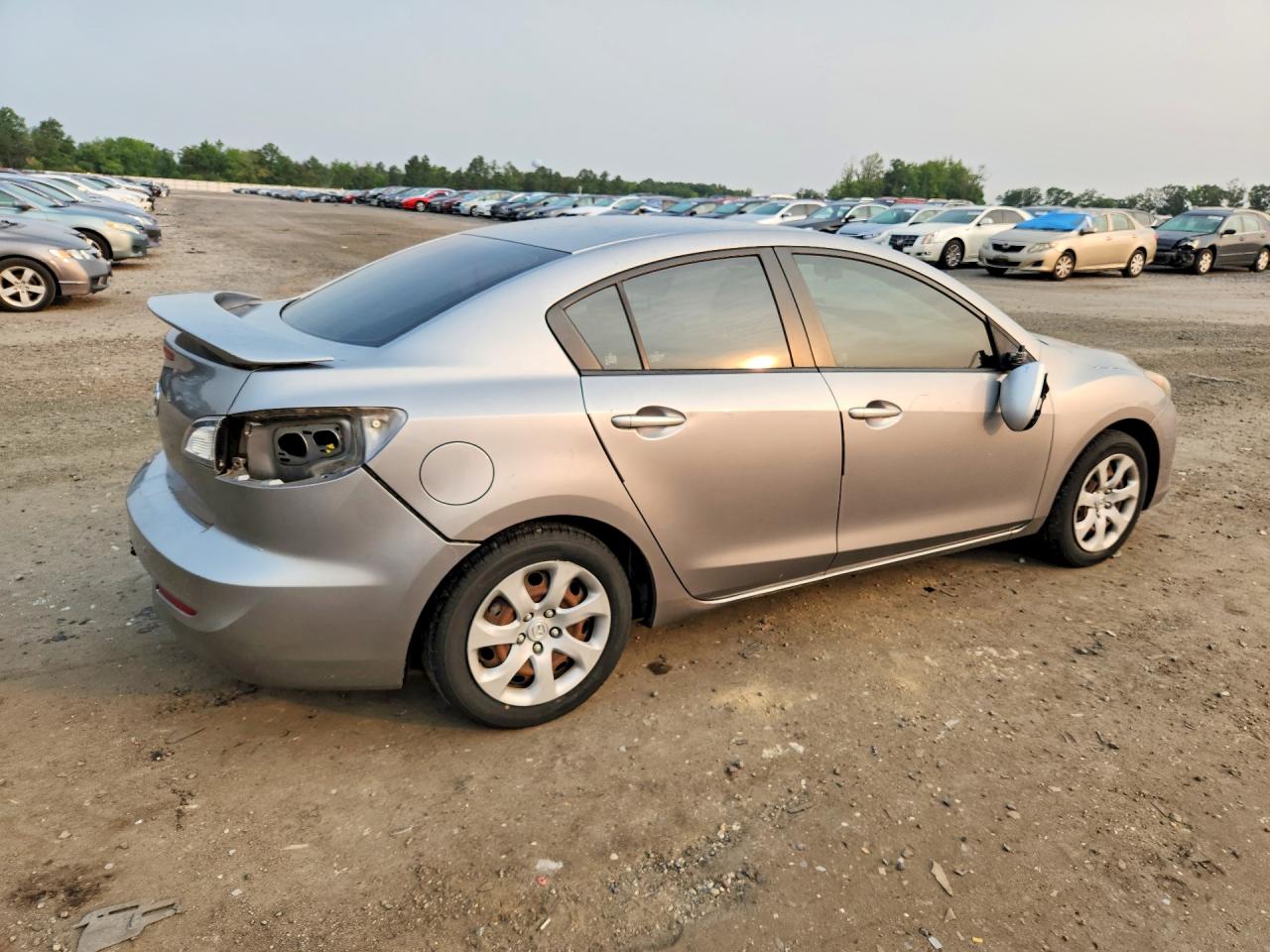 2012 Mazda 3 I Silver vin: JM1BL1UG9C1518054