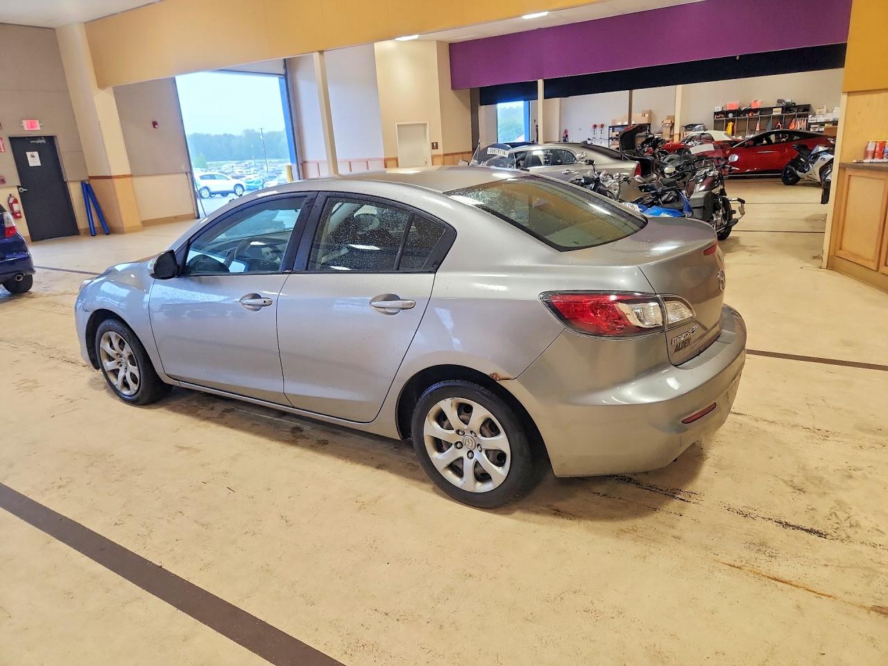 2012 Mazda 3 I Gray vin: JM1BL1UG9C1519219
