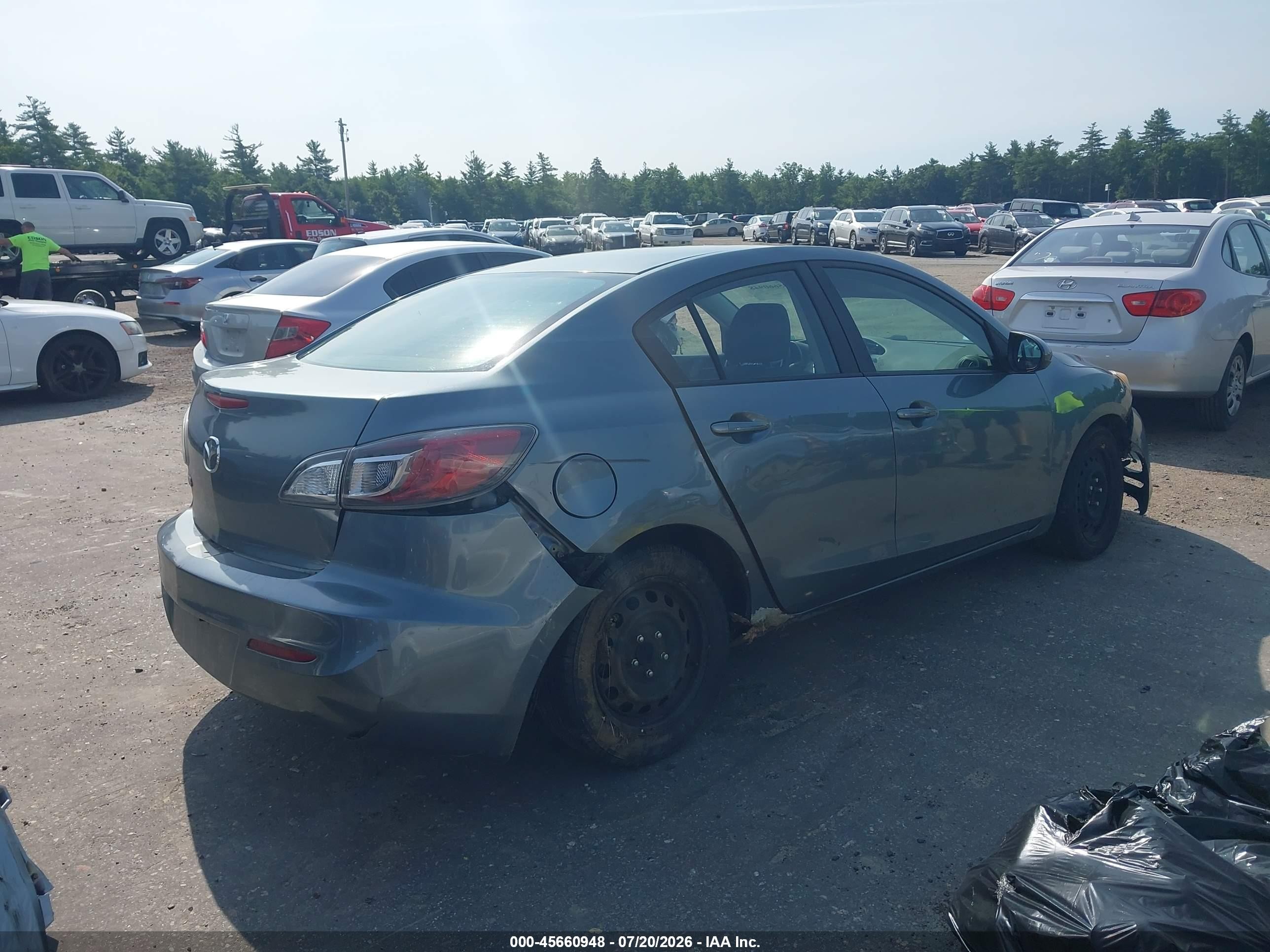 2012 Mazda Mazda3 I Sport Green vin: JM1BL1UG9C1521374