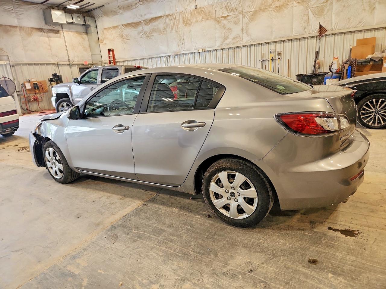 2012 Mazda 3 I Gray vin: JM1BL1UG9C1591683
