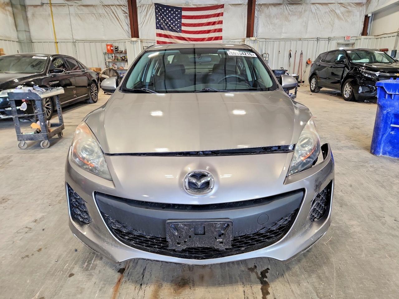 2012 Mazda 3 I Gray vin: JM1BL1UG9C1591683