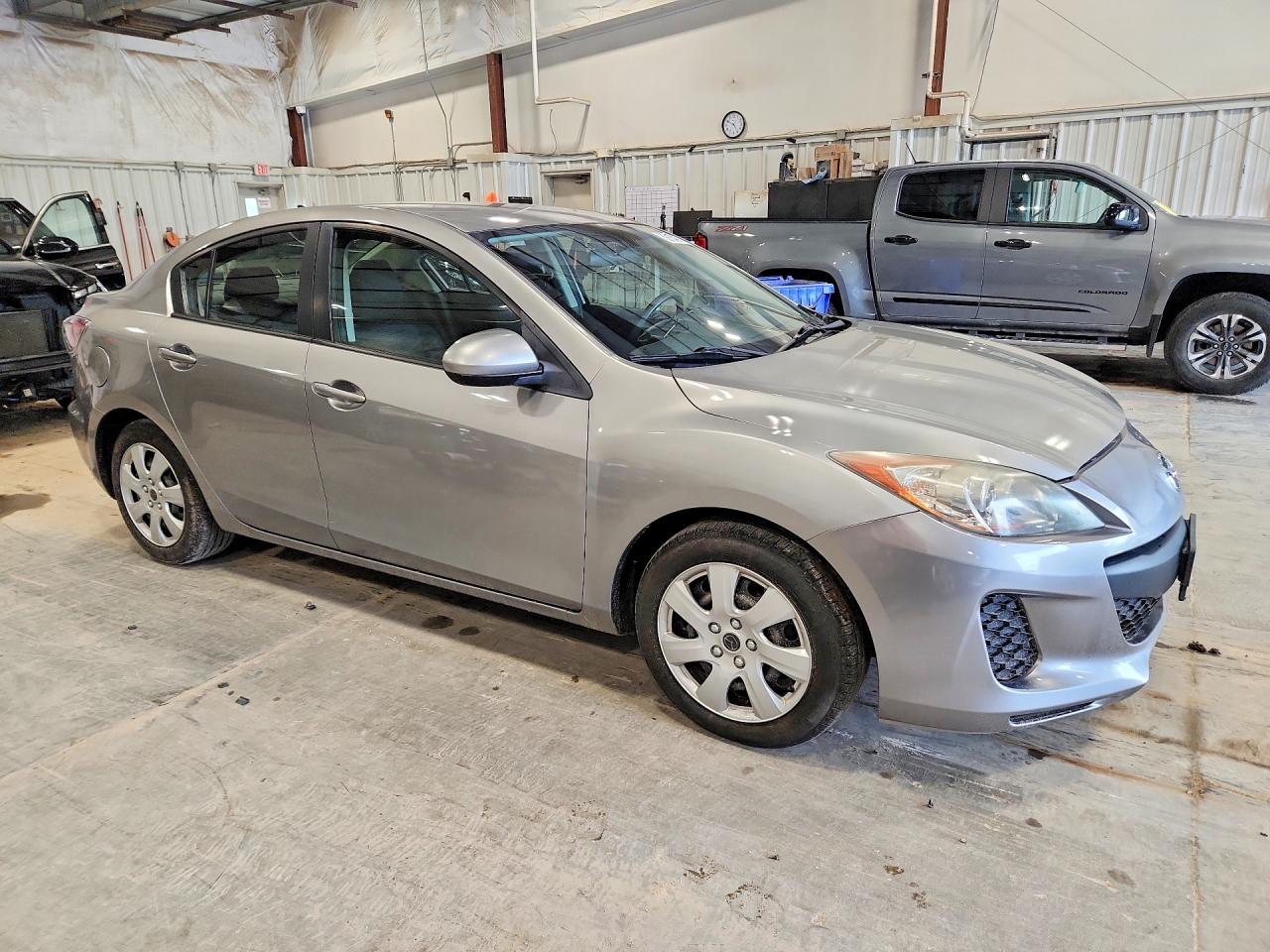 2012 Mazda 3 I Gray vin: JM1BL1UG9C1591683