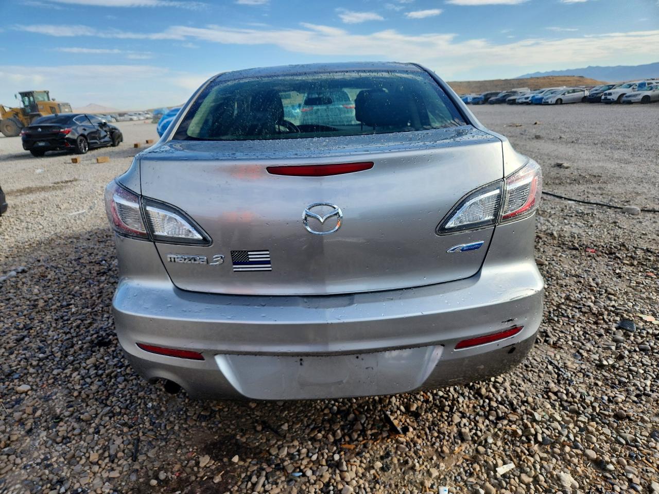 2013 Mazda 3 I Gray vin: JM1BL1UP1D1779258