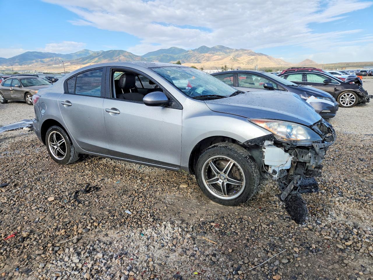 2013 Mazda 3 I Gray vin: JM1BL1UP1D1779258