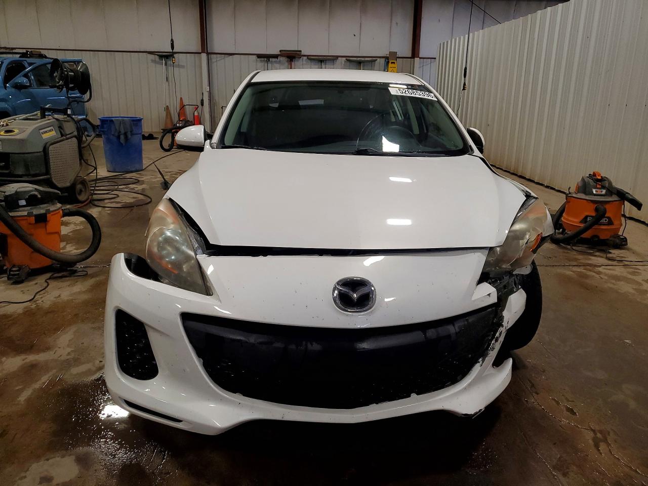 2013 Mazda 3 I Белый vin: JM1BL1UP1D1815899