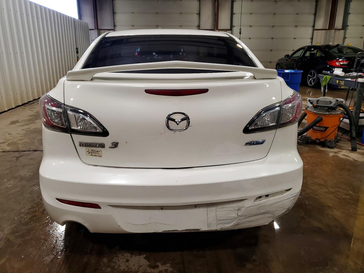 2013 Mazda 3 I Белый vin: JM1BL1UP1D1815899