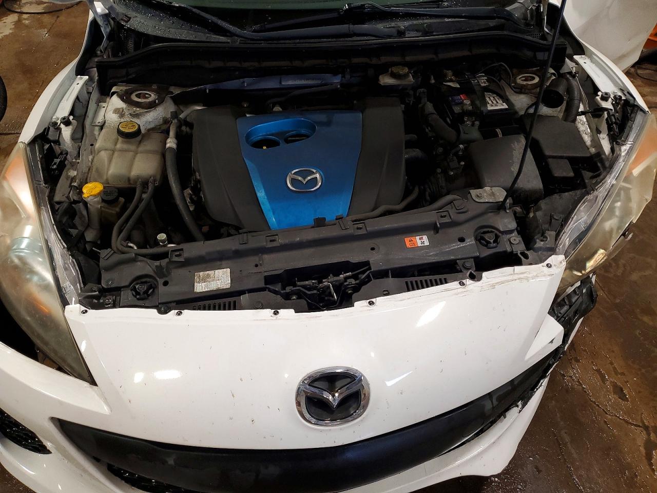 2013 Mazda 3 I Белый vin: JM1BL1UP1D1815899
