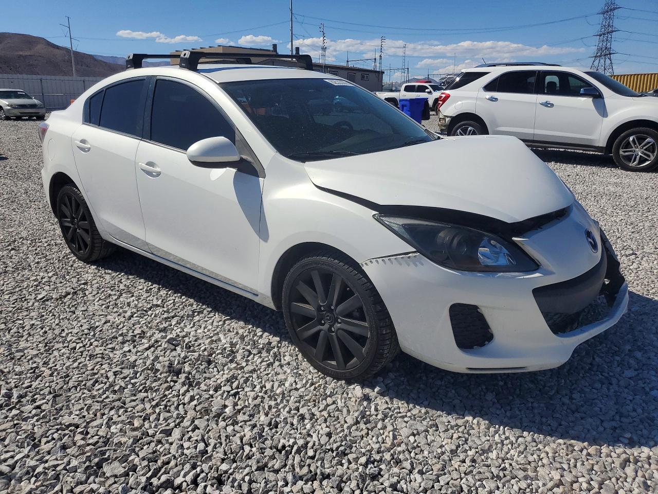 2013 Mazda 3 I Белый vin: JM1BL1UP3D1759125