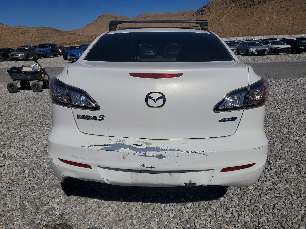 2013 Mazda 3 I Белый vin: JM1BL1UP3D1759125