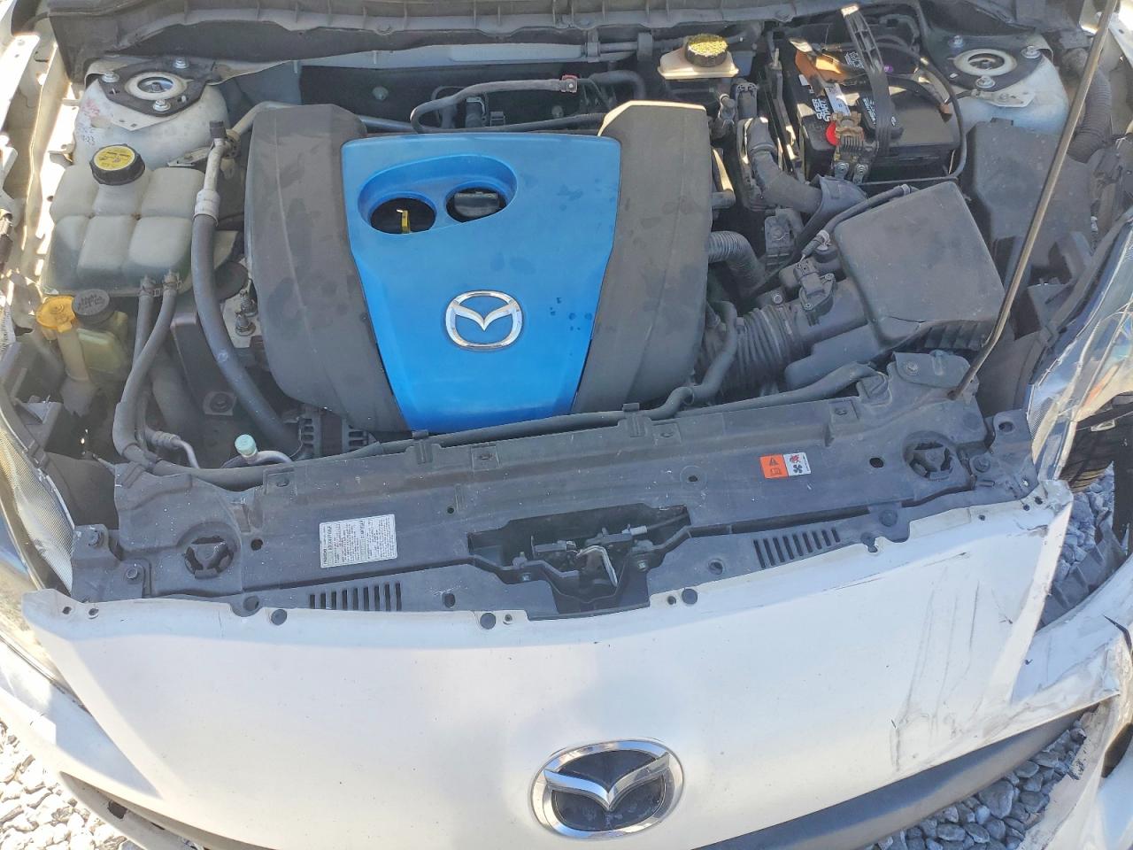 2013 Mazda 3 I Белый vin: JM1BL1UP3D1759125