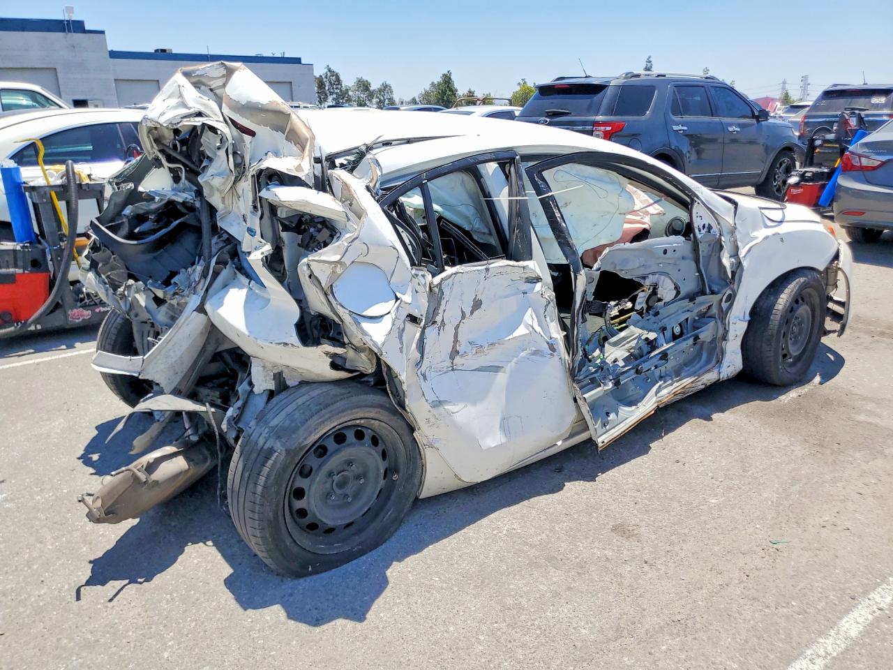 2013 Mazda 3 I White vin: JM1BL1UP3D1786034