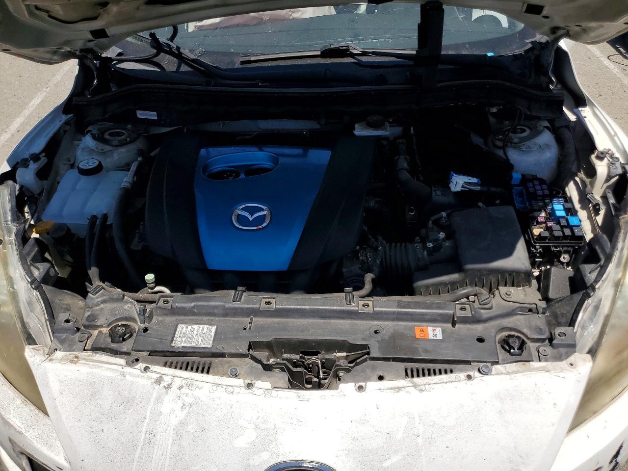 2013 Mazda 3 I White vin: JM1BL1UP3D1786034