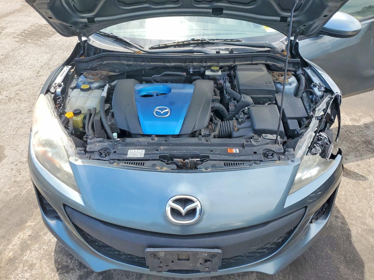 2013 Mazda 3 I Teal vin: JM1BL1UP5D1750085