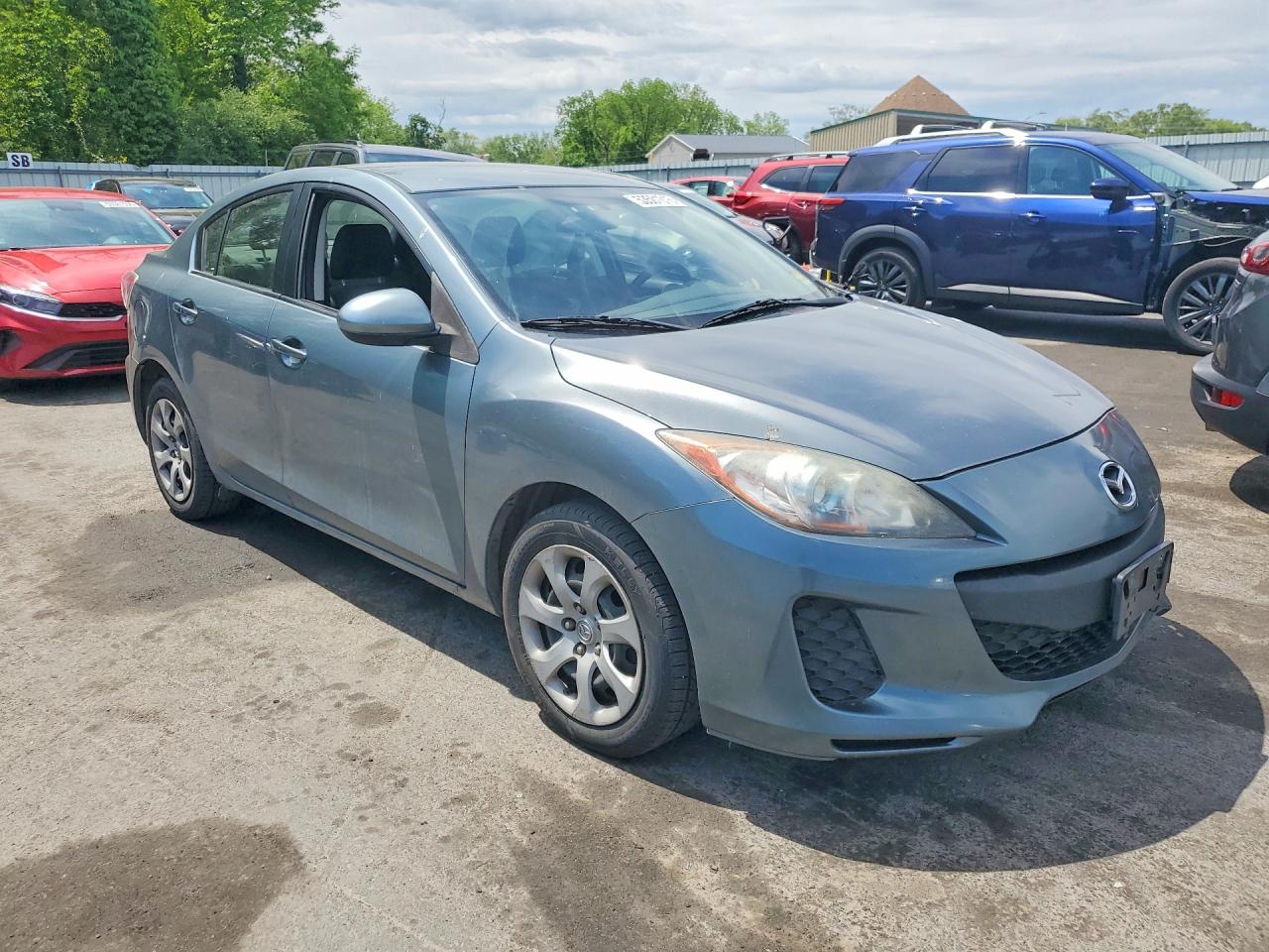 2013 Mazda 3 I Teal vin: JM1BL1UP5D1750085