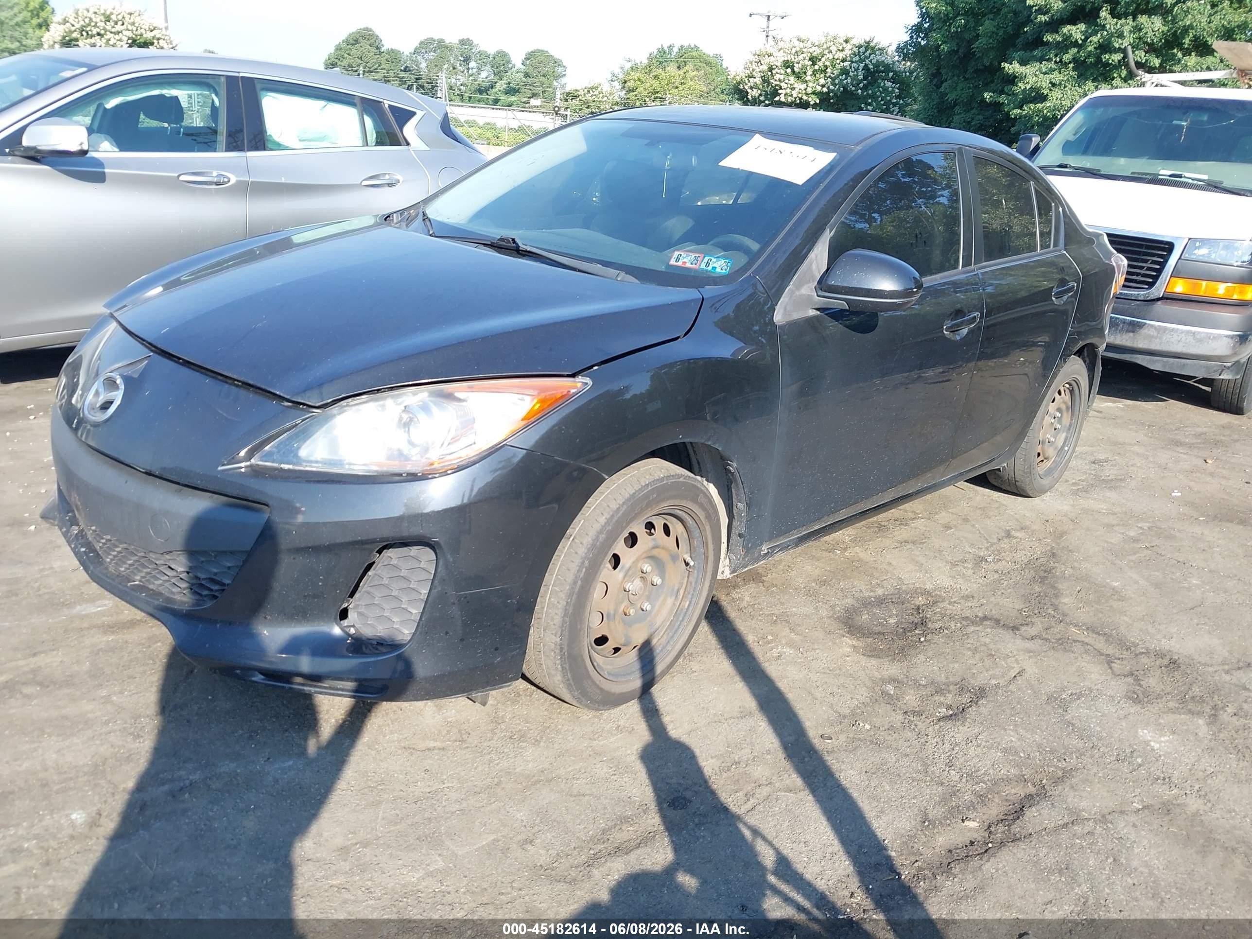 2013 Mazda Mazda3 I Sport Black vin: JM1BL1UP5D1824024