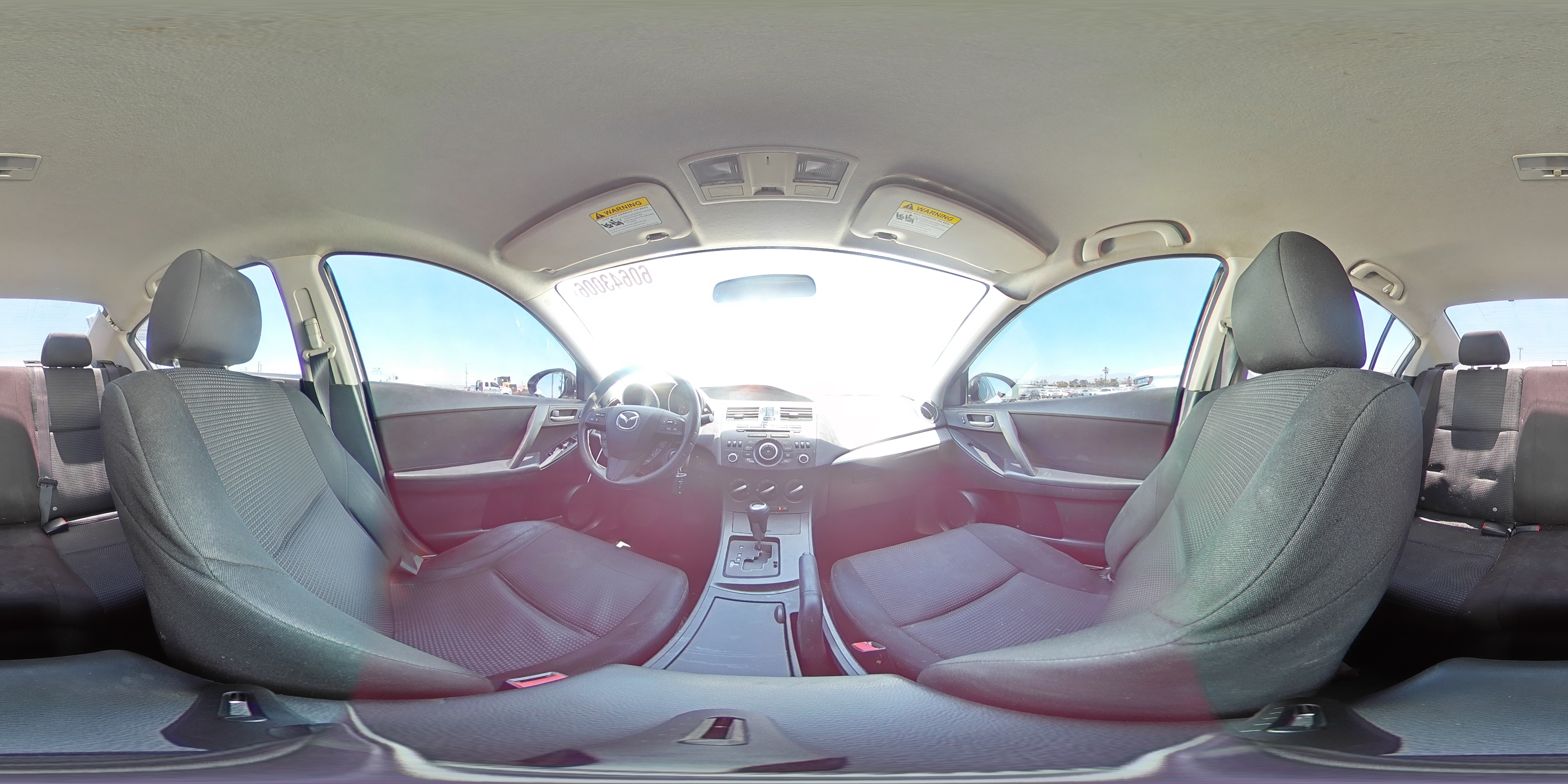 2013 Mazda 3 I White vin: JM1BL1UP5D1847139