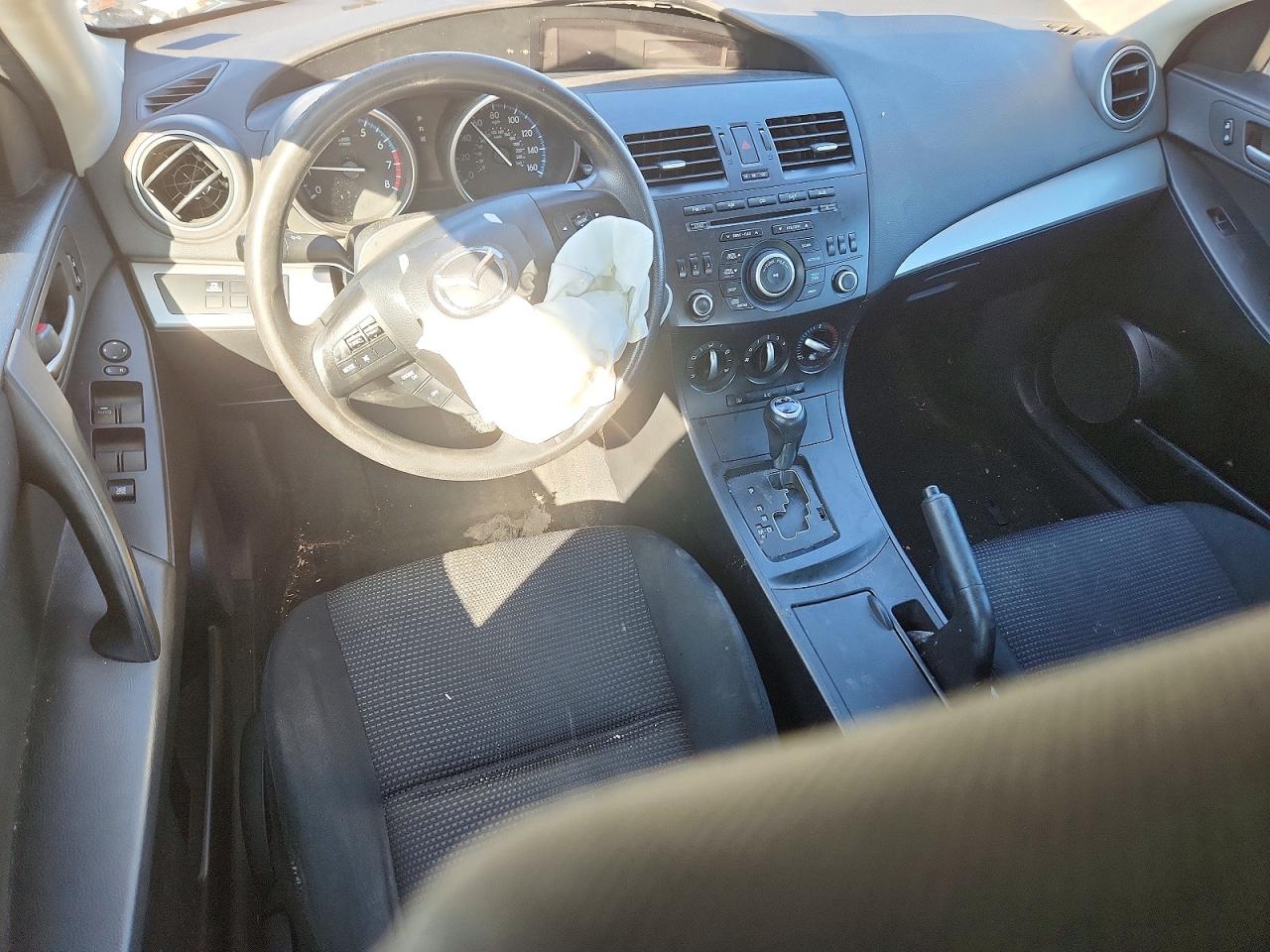2013 Mazda 3 I White vin: JM1BL1UP6D1723901