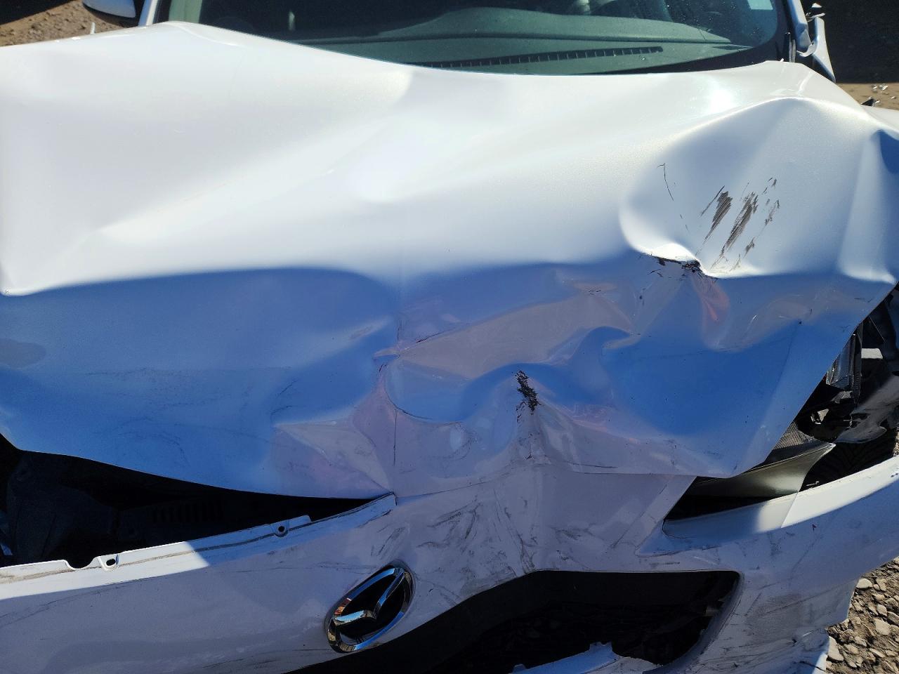 2013 Mazda 3 I White vin: JM1BL1UP6D1723901