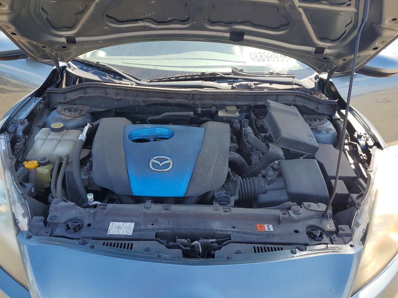 2013 Mazda 3 I Green vin: JM1BL1UP6D1807698