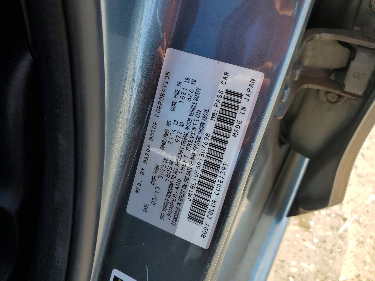 2013 Mazda 3 I Green vin: JM1BL1UP6D1807698