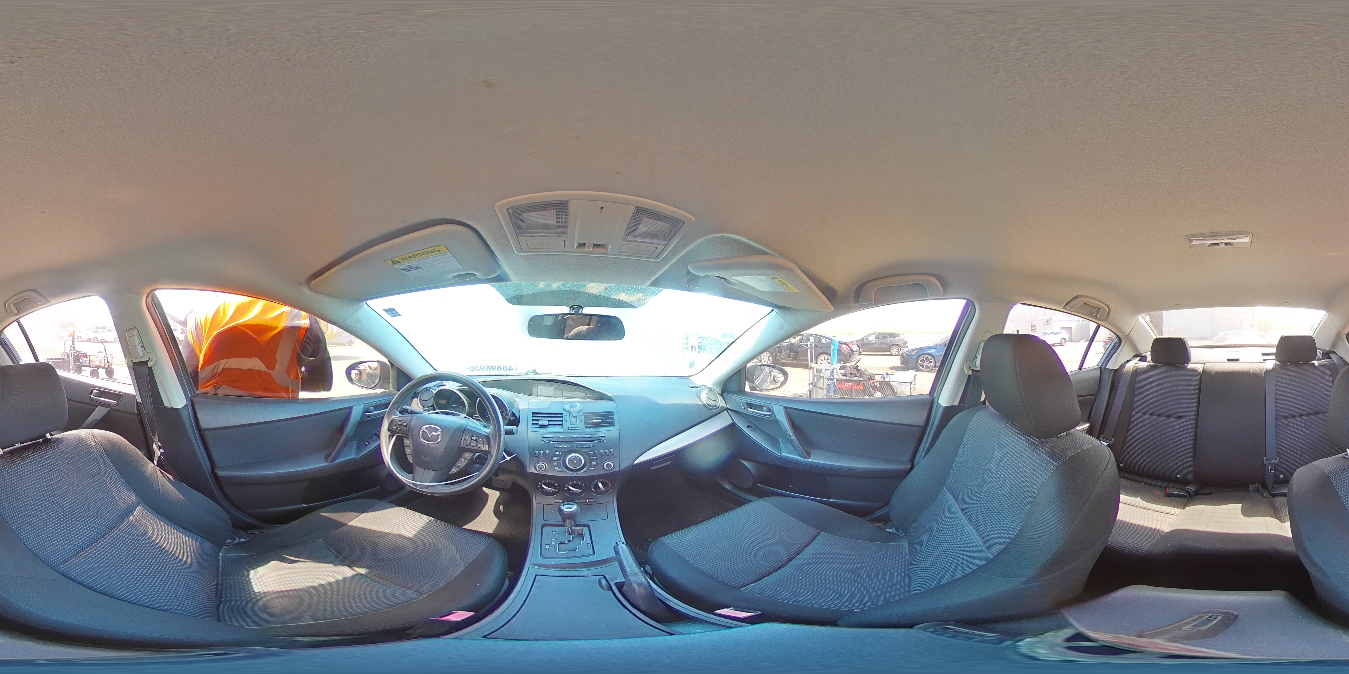 2013 Mazda 3 I Green vin: JM1BL1UP6D1807698
