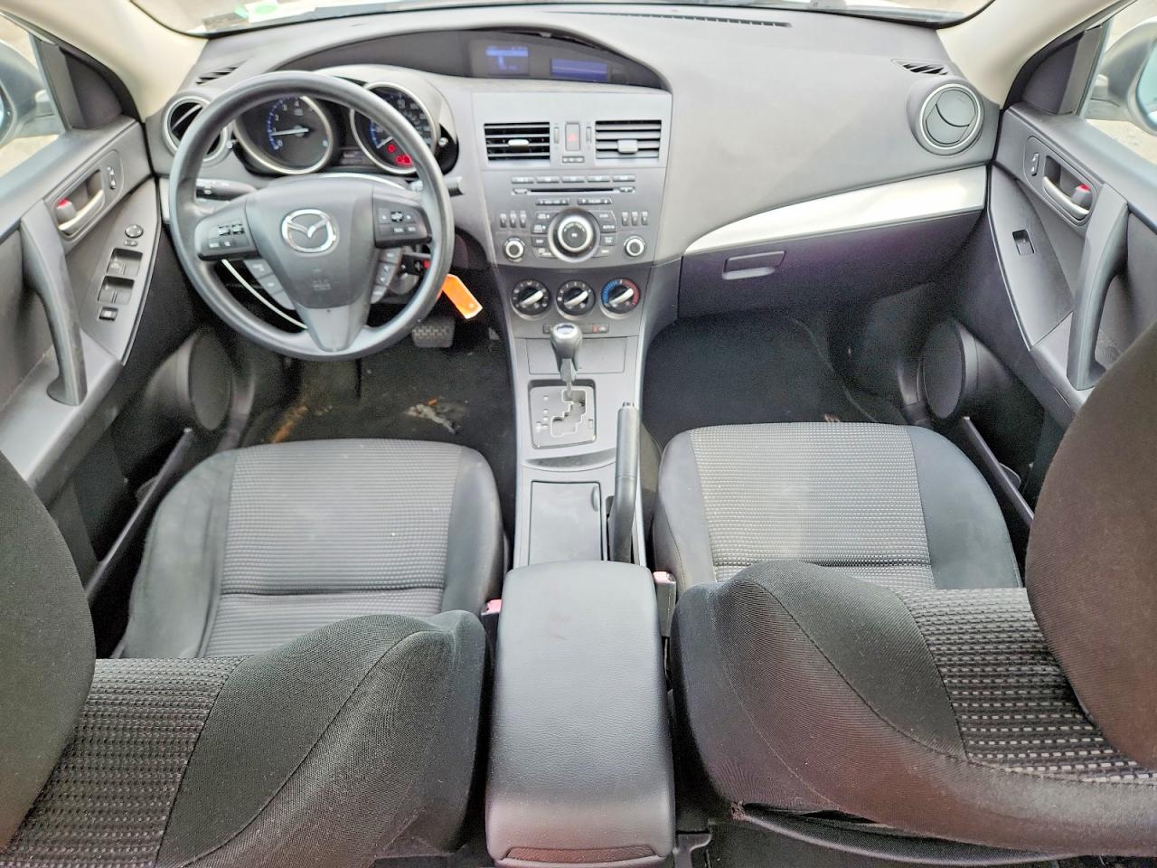 2013 Mazda 3 I White vin: JM1BL1UP7D1743252
