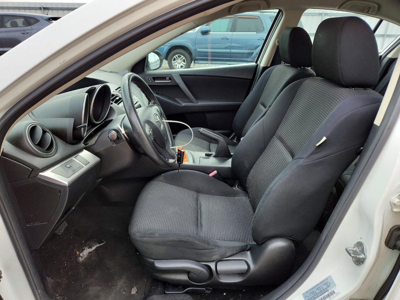 2013 Mazda 3 I White vin: JM1BL1UP7D1743252