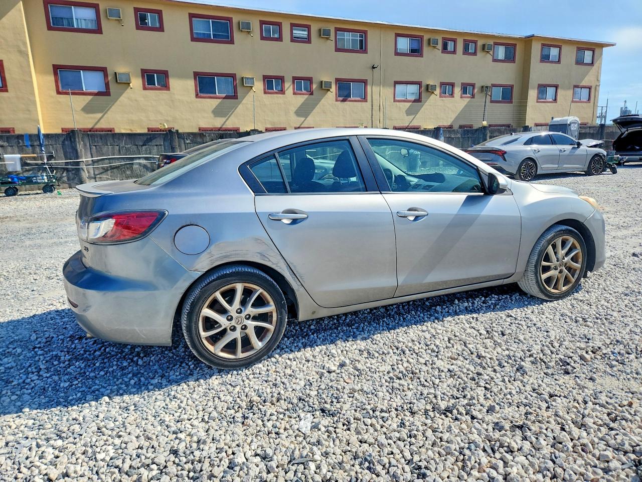 2012 Mazda 3 S Gray vin: JM1BL1V57C1503467
