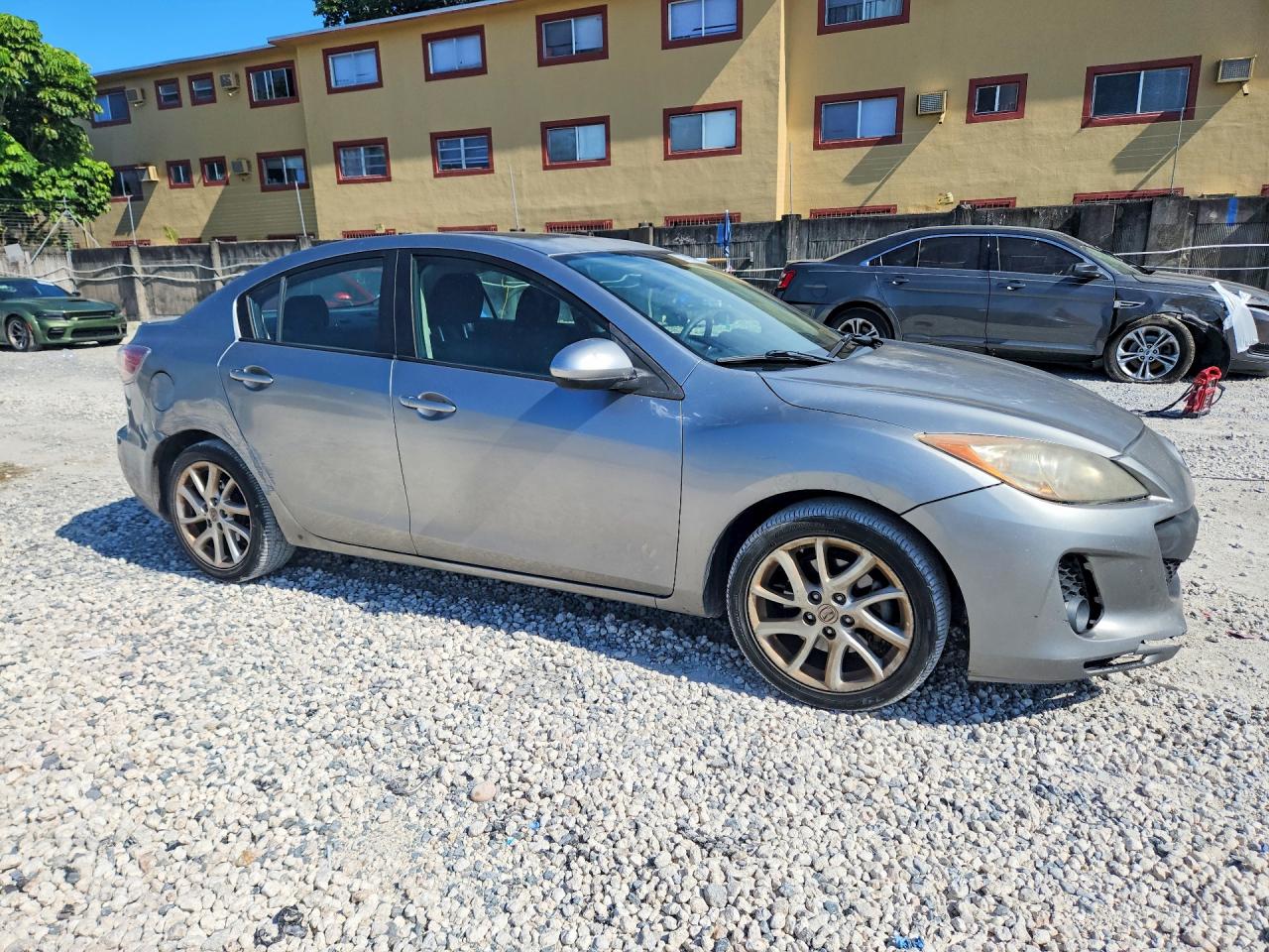 2012 Mazda 3 S Gray vin: JM1BL1V57C1503467