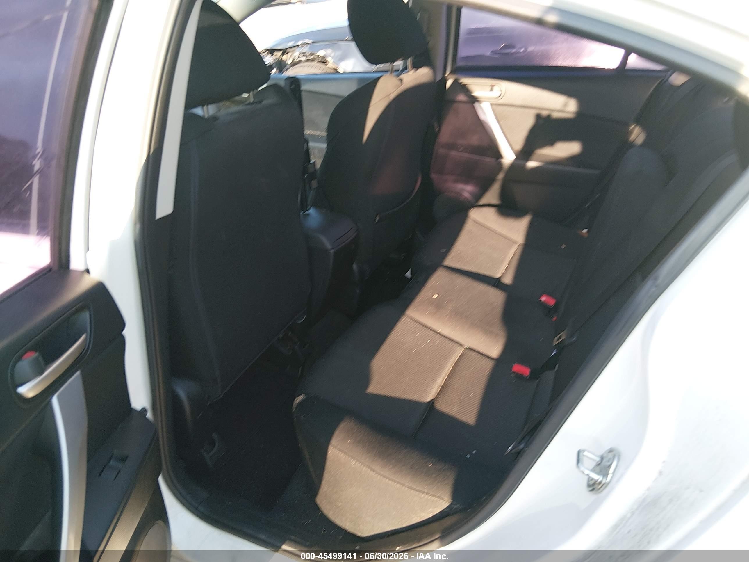 2012 Mazda Mazda3 S Touring White vin: JM1BL1V5XC1582276