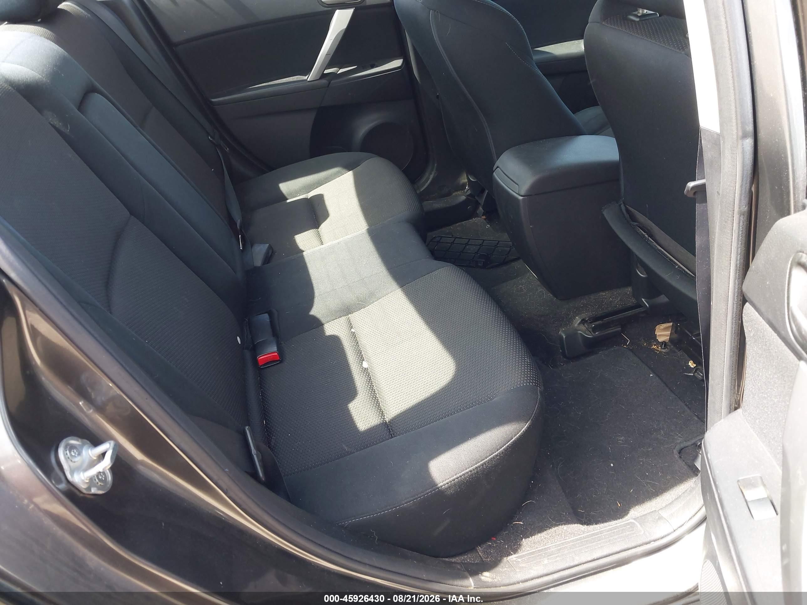 2012 Mazda Mazda3 S Touring Gray vin: JM1BL1V60C1507580