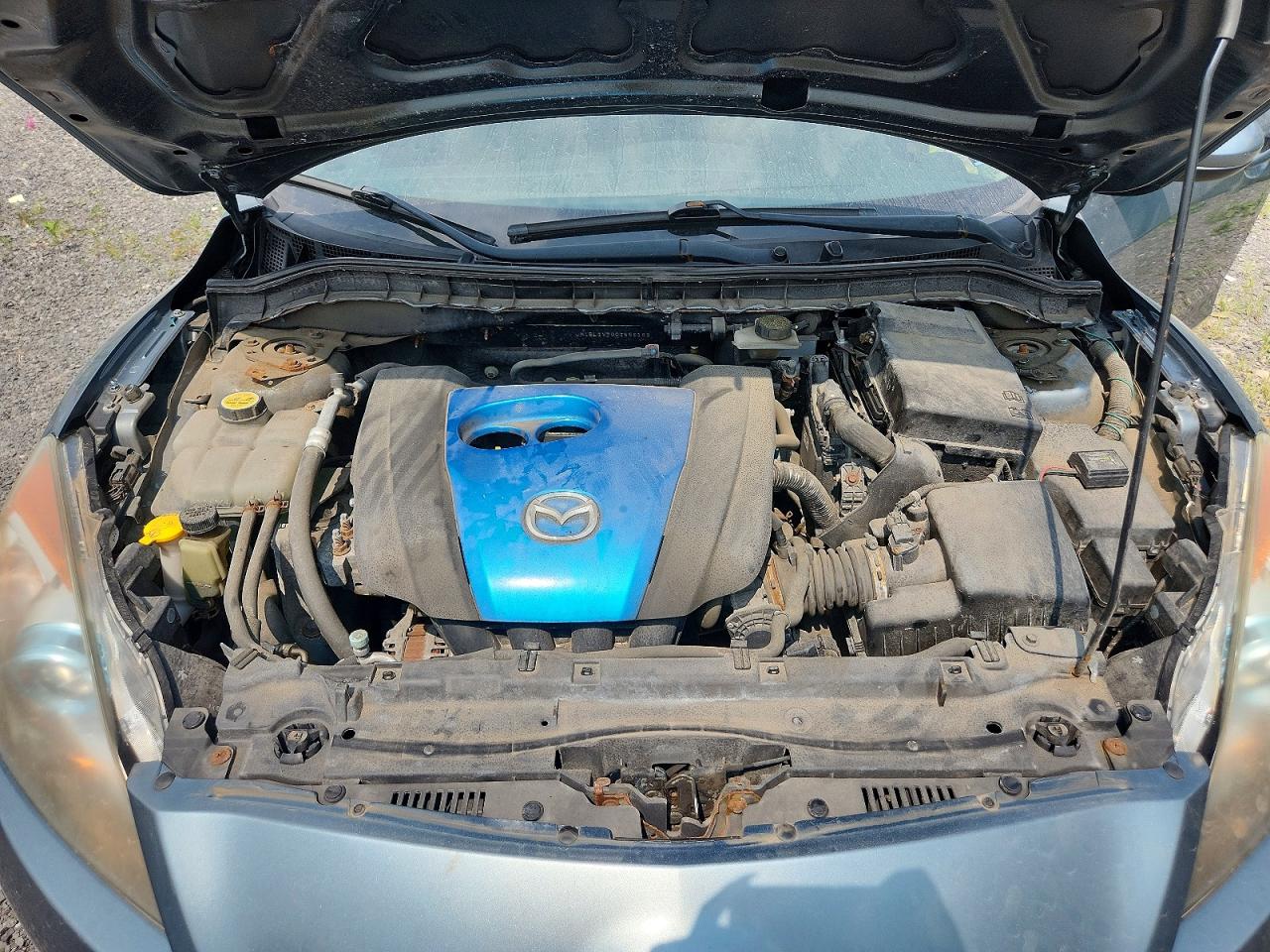 2012 Mazda 3 I Blue vin: JM1BL1V70C1556108