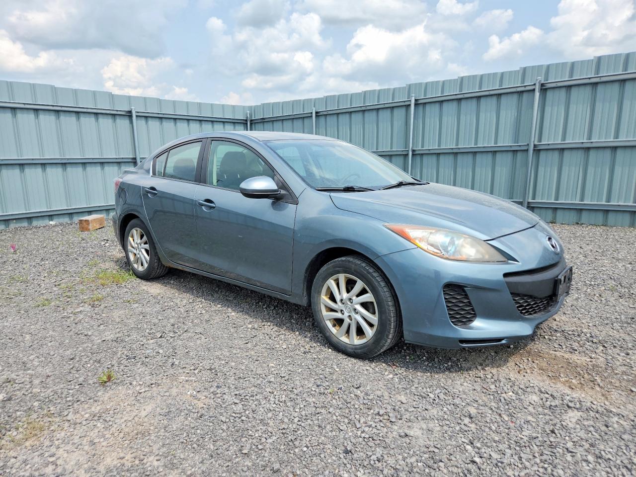 2012 Mazda 3 I Blue vin: JM1BL1V70C1556108