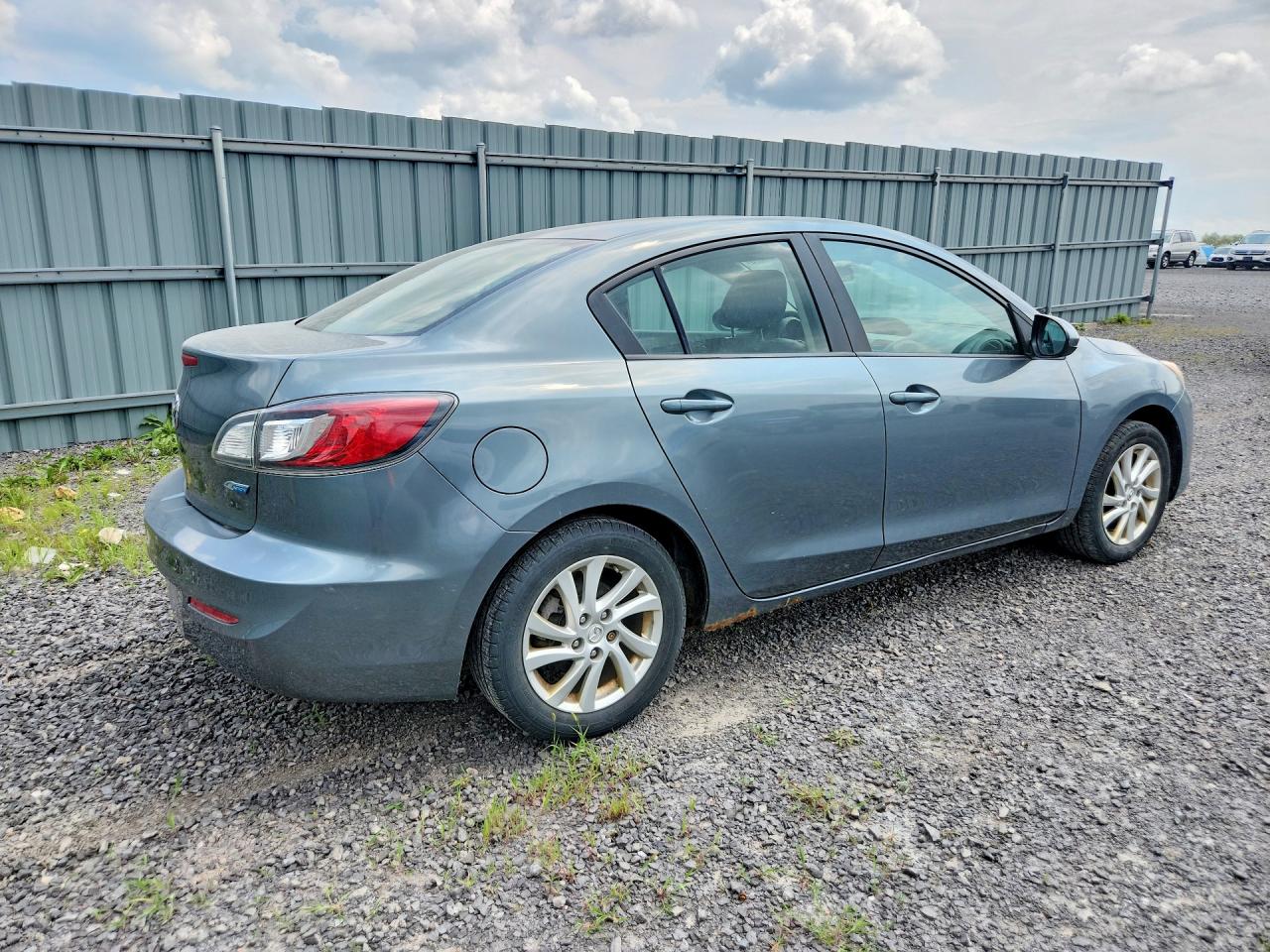 2012 Mazda 3 I Blue vin: JM1BL1V70C1556108