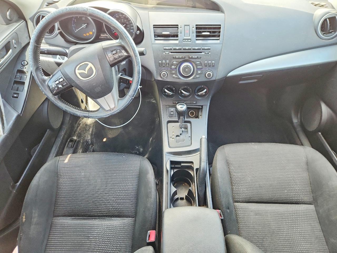 2012 Mazda 3 I Белый vin: JM1BL1V70C1688303