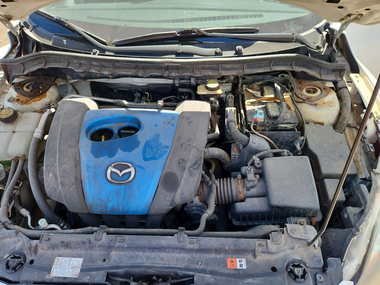 2012 Mazda 3 I Белый vin: JM1BL1V70C1688303