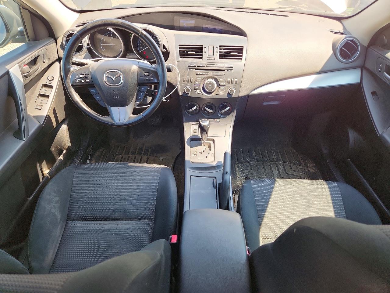 2013 Mazda 3 I Gray vin: JM1BL1V70D1848648