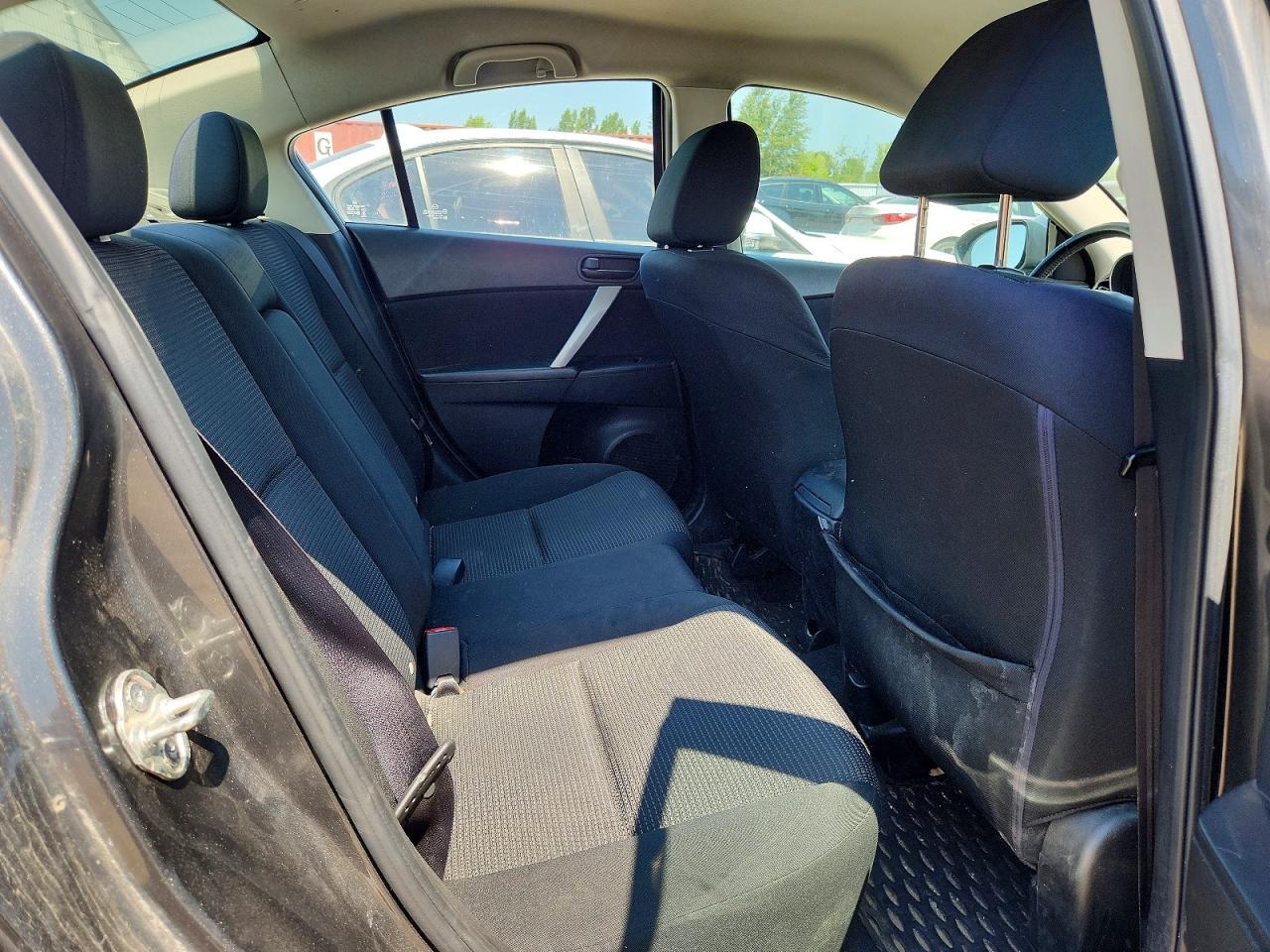 2013 Mazda 3 I Gray vin: JM1BL1V70D1848648