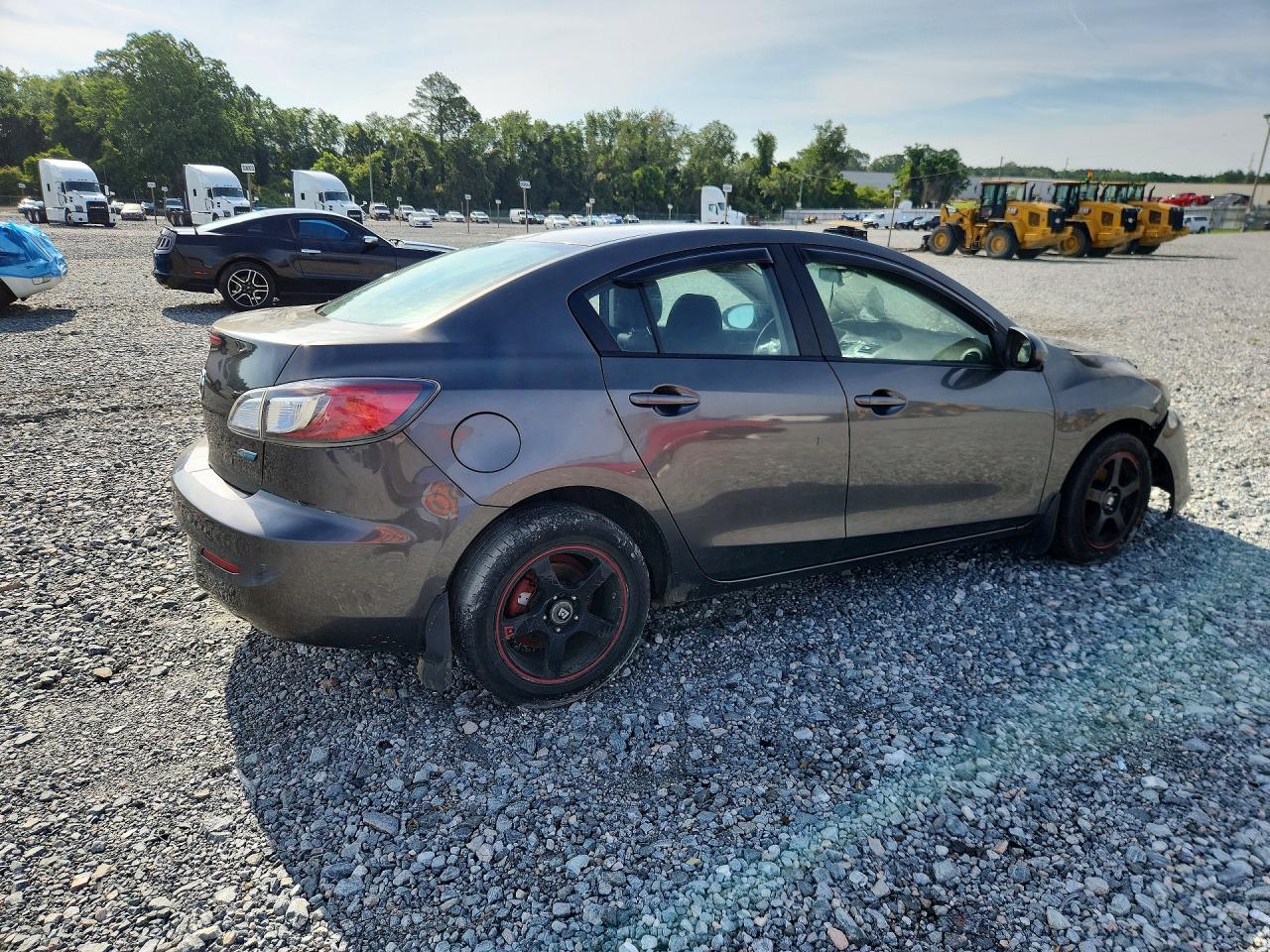 2012 Mazda 3 I Черный vin: JM1BL1V71C1529533