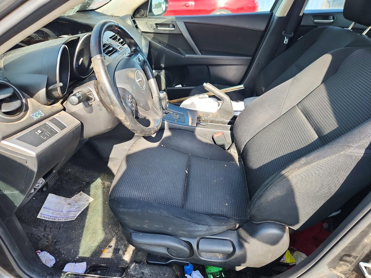 2012 Mazda 3 I Черный vin: JM1BL1V71C1529533
