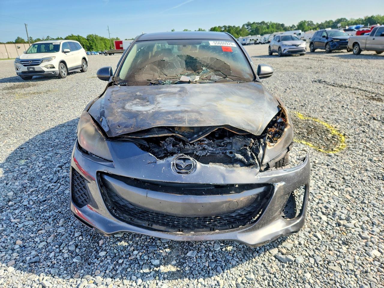 2012 Mazda 3 I Черный vin: JM1BL1V71C1529533