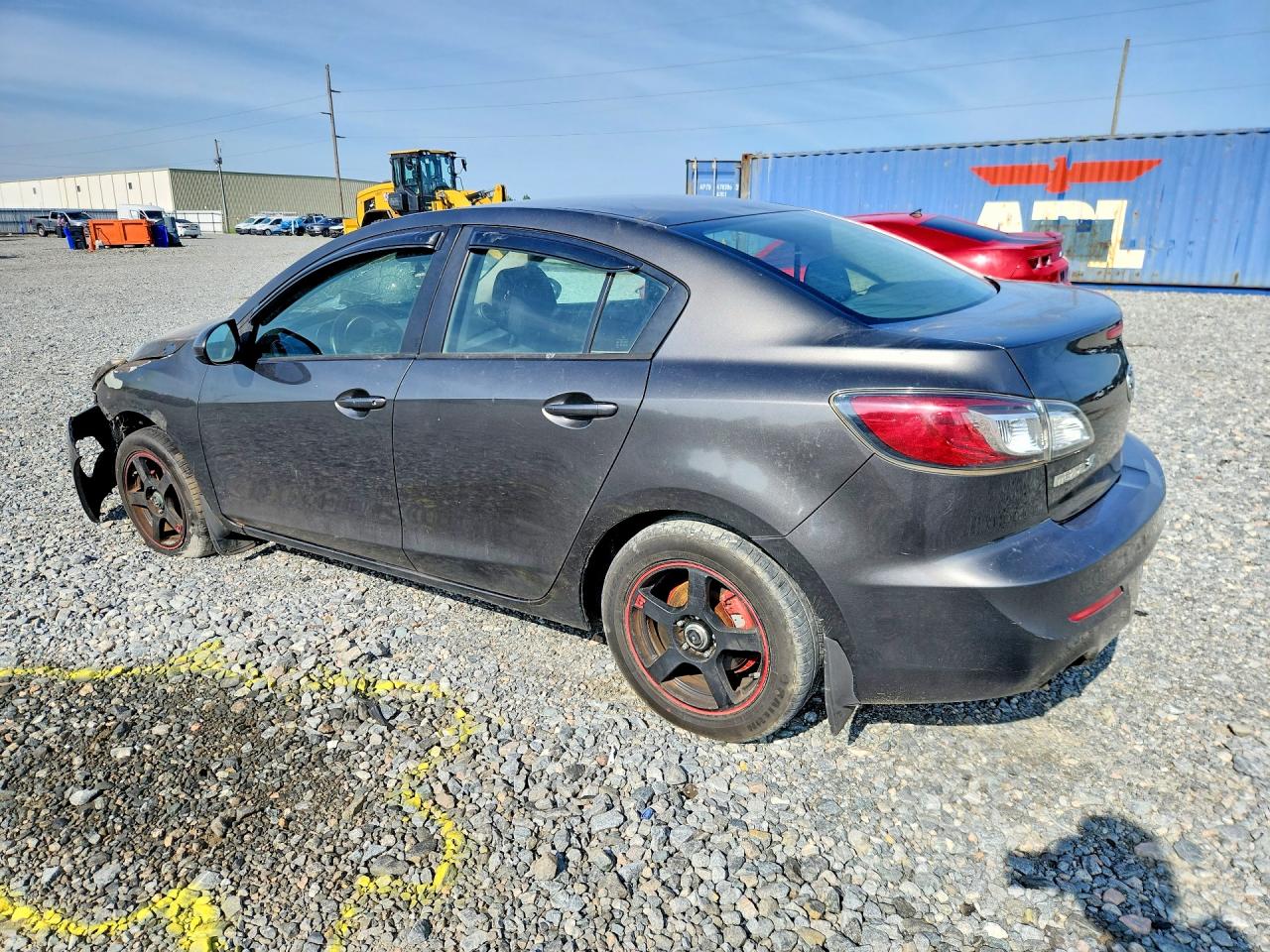 2012 Mazda 3 I Черный vin: JM1BL1V71C1529533
