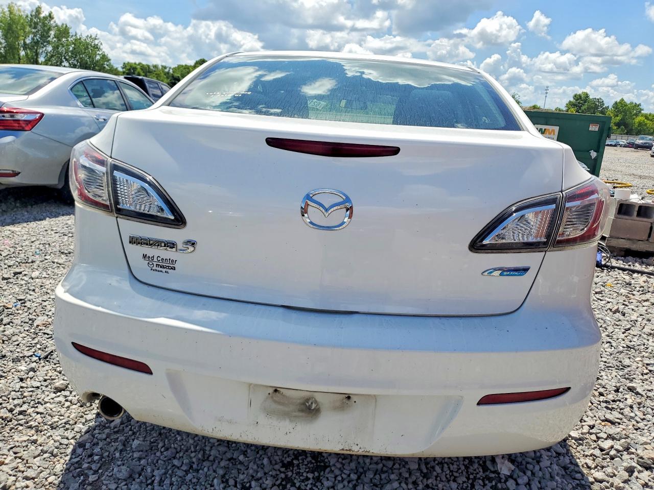 2012 Mazda 3 I White vin: JM1BL1V71C1566761