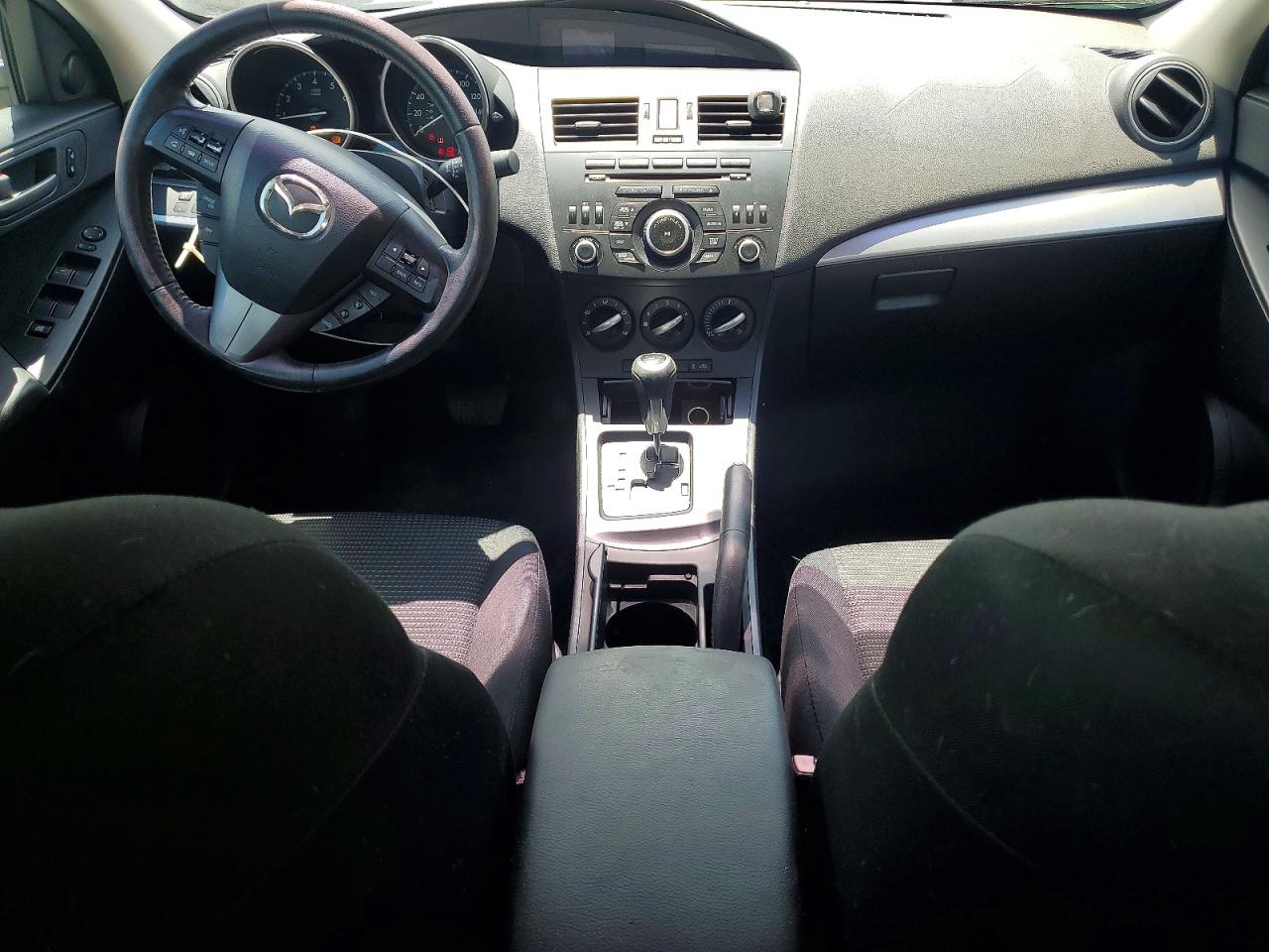2012 Mazda 3 I White vin: JM1BL1V71C1566761