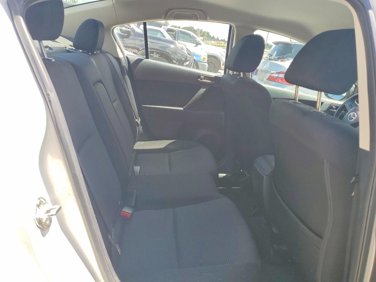 2012 Mazda 3 I White vin: JM1BL1V71C1566761